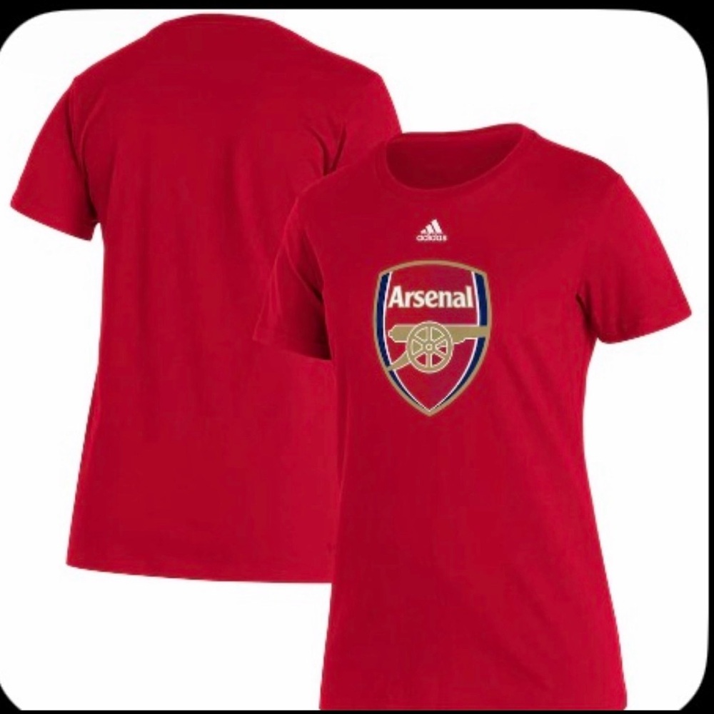 Adidas Women’s Red Arsenal Tee - large